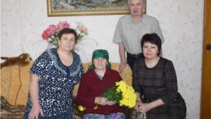 Поздравление Марии Федоровны Балясовой с 90-летием