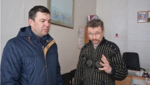 Первый заместитель главы администрации Батыревского района посетил Тарханское сельское поселение