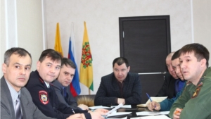 Глава администрации Цивильского района Александр Казаков провел заседание антитеррористической комиссии