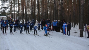 Соревнования по лыжным гонкам на призы многократной чемпионки мира Натальи Кузьминой