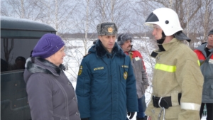 Командно-штабная тренировка: выход р.Сура из берегов