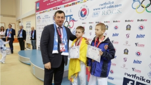Юные тхэквондисты Чувашии - на международных соревнованиях в Одинцово