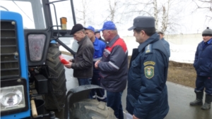 Начальник инспекции В.П. Димитриев посетил Цивильский район