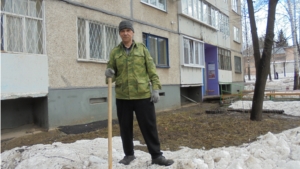 В Калининском районе г.Чебоксары в рамках весеннего санитарно-экологического месячника проходит «Санитарный четверг»