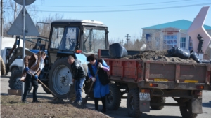 Субботник в райцентре