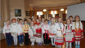 В рамках недели чувашской культуры воспитанники детского сада «Звездочка» посетили Дом-музей Н.И. Лобачевского