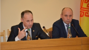 Министр труда и социальной защиты республики С.Димитриев провел совещание в Батыревском районе