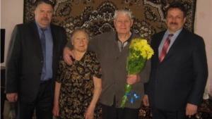 90-летний юбилей участника Великой Отечественной войны Ю.А. Гришина