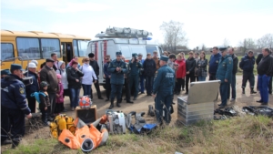 В Чебоксарском районе прошел второй этап командно-штабных учений