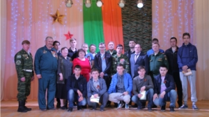 Альбина Егорова приняла участие в праздновании Дня призывника в Чебоксарском районе