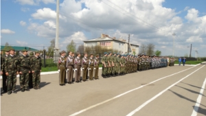 В Красночетайском районе проходит республиканская Спартакиада молодежи допризывного возраста