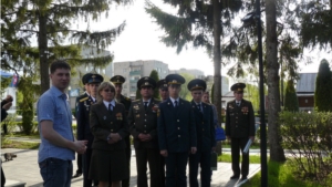 Очередной приезд офицеров и курсантов военных вузов Москвы в Музей космонавтики