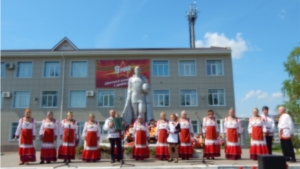 Праздничный концерт в честь Дня Победы в селе Яльчики