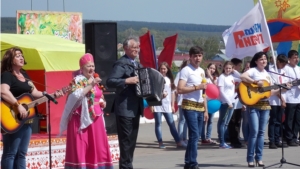 День Победы в селе Комсомольское