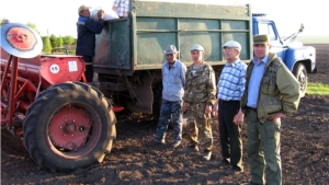 Посевные в Ибресинском районе