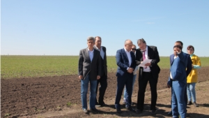 Шумерлинский район с рабочим визитом посетил министр сельского хозяйства Чувашской Республики Сергей Артамонов