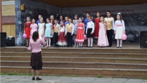 В городе Марииинский  Посад состоялась праздничная программа, посвященная Дню славянской письменности и культуры