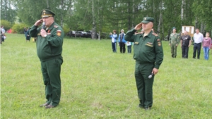 В Мариинско-Посадском районе проходят районные игры юнармейского движения «Зарница» и «Орленок»