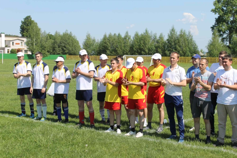 Соревнование по мини футболу на стадионе "Юность"
