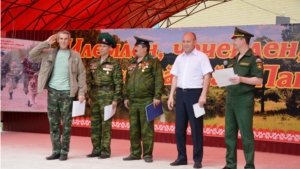 Глава администрации района участвовал на встрече ветеранов пограничных войск и "Сабантуе" Шыгырдан
