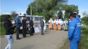 В Красночетайском районе прошло командно-штабное учение