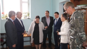 Министр сельского хозяйства Чувашии Сергей Артамонов с рабочим визитом посетил Шумерлинский район