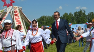 Канашский район:  торжественное открытие праздника Акатуй -2016