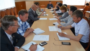 Глава администрации Мариинско-Посадского района Анатолий Мясников провел совещание с главами поселений