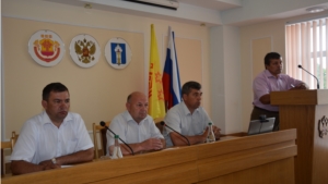 Заседание Собрания депутатов Батыревского района