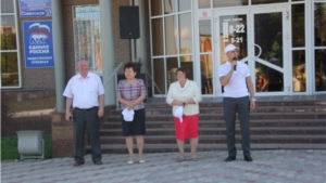 Альбина Егорова приняла участие в мероприятии, посвященном Дню молодежи