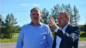 Батыревский район посетил  министр транспорта и дорожного хозяйства Чувашской Республики