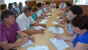 В администрации Мариинско-Посадского района прошло плановое совещание