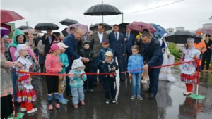 В Батыревском районе открылась новая автодорога