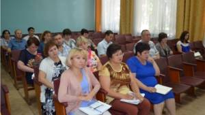 Глава администрации Мариинско-Посадского района Анатолий Мясников провел плановое совещание