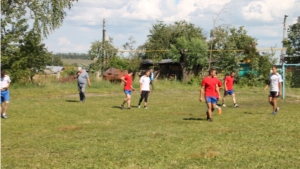 В Шумерлинском районе прошли соревнования по мини-футболы, организованные в честь 210-летия Храма Покрова Пресвятой Богородицы села Ходары