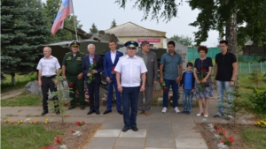 В Мариинско-Посадском районе прошел День памяти полковника космических войск Матвеева Александра Васильевича