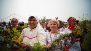 Состоялся Республиканский фольклорный фестиваль-конкурс «Туслăх кăшăлĕ» («Венок дружбы»)