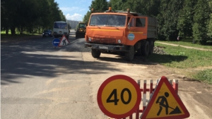 В Новочебоксарске продолжается ремонт дорог