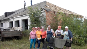 Ремонт дорог в п. Липовка