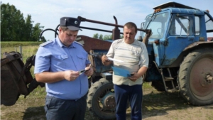 ... на этот раз в Моргаушском районе