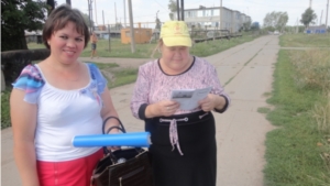 Специалисты БУ «Урмарский КЦСОН» посетили на дому граждан пожилого возраста и инвалидов