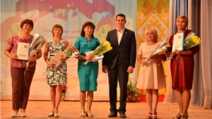 Министр С. Павлов принял участие в конференции работников образования в Ибресинском районе