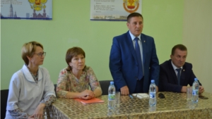 Глава администрации Мариинско-Посадского района Анатолий Мясников обсудил с медработниками вопросы здравоохранения