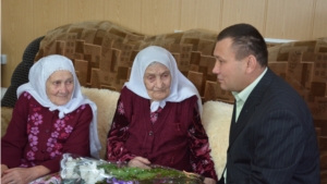 95 летие отметила труженица тыла, жительница д.К.Камыш