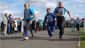 Легкоатлетическая эстафета пробега на призы газеты «Шăмăршă хыпарĕ»