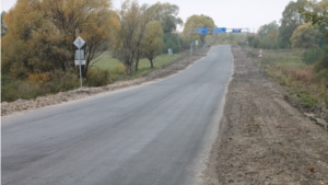 В Шумерлинском районе продолжается ремонт автомобильной дороги «Сура»