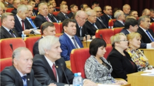 Участие руководства района в работе первой сессии Государственного Совета Чувашской Республики шестого созыва