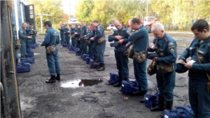 Мероприятия в рамках тренировки по гражданской обороне