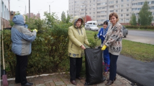 Работники отдела ЗАГС администрации города Новочебоксарска присоединились к санитарно-экологическому месячнику