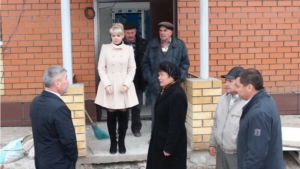 Министр культуры Чувашии Константин Яковлев ознакомился с ходом строительства клуба в Цивильском районе